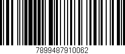 Código de barras (EAN, GTIN, SKU, ISBN): '7899487910062'