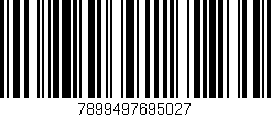 Código de barras (EAN, GTIN, SKU, ISBN): '7899497695027'