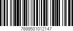 Código de barras (EAN, GTIN, SKU, ISBN): '7899501012147'