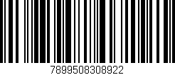 Código de barras (EAN, GTIN, SKU, ISBN): '7899508308922'
