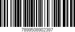Código de barras (EAN, GTIN, SKU, ISBN): '7899508902397'