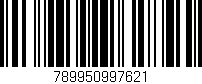 Código de barras (EAN, GTIN, SKU, ISBN): '789950997621'