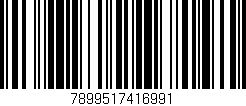 Código de barras (EAN, GTIN, SKU, ISBN): '7899517416991'