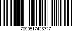 Código de barras (EAN, GTIN, SKU, ISBN): '7899517436777'
