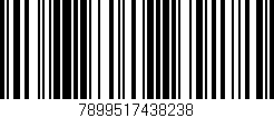 Código de barras (EAN, GTIN, SKU, ISBN): '7899517438238'