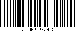 Código de barras (EAN, GTIN, SKU, ISBN): '7899521277786'
