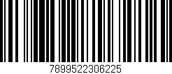 Código de barras (EAN, GTIN, SKU, ISBN): '7899522306225'