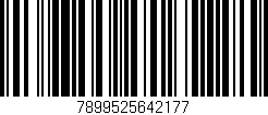 Código de barras (EAN, GTIN, SKU, ISBN): '7899525642177'