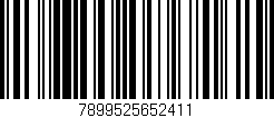 Código de barras (EAN, GTIN, SKU, ISBN): '7899525652411'