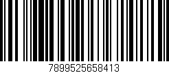 Código de barras (EAN, GTIN, SKU, ISBN): '7899525658413'