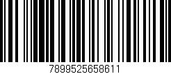 Código de barras (EAN, GTIN, SKU, ISBN): '7899525658611'