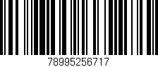 Código de barras (EAN, GTIN, SKU, ISBN): '78995256717'