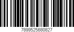 Código de barras (EAN, GTIN, SKU, ISBN): '7899525680827'