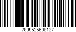 Código de barras (EAN, GTIN, SKU, ISBN): '7899525698137'