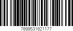 Código de barras (EAN, GTIN, SKU, ISBN): '7899531821177'