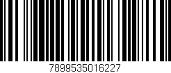 Código de barras (EAN, GTIN, SKU, ISBN): '7899535016227'