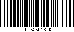 Código de barras (EAN, GTIN, SKU, ISBN): '7899535016333'