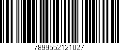 Código de barras (EAN, GTIN, SKU, ISBN): '7899552121027'