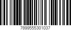 Código de barras (EAN, GTIN, SKU, ISBN): '7899555301037'