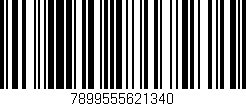Código de barras (EAN, GTIN, SKU, ISBN): '7899555621340'