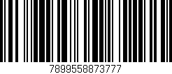 Código de barras (EAN, GTIN, SKU, ISBN): '7899558873777'
