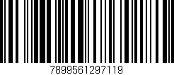 Código de barras (EAN, GTIN, SKU, ISBN): '7899561297119'