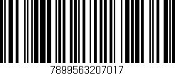 Código de barras (EAN, GTIN, SKU, ISBN): '7899563207017'