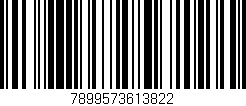 Código de barras (EAN, GTIN, SKU, ISBN): '7899573613822'