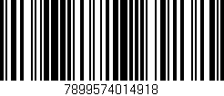 Código de barras (EAN, GTIN, SKU, ISBN): '7899574014918'