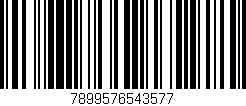 Código de barras (EAN, GTIN, SKU, ISBN): '7899576543577'