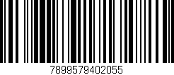 Código de barras (EAN, GTIN, SKU, ISBN): '7899579402055'