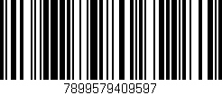 Código de barras (EAN, GTIN, SKU, ISBN): '7899579409597'