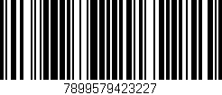 Código de barras (EAN, GTIN, SKU, ISBN): '7899579423227'