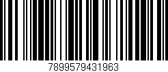 Código de barras (EAN, GTIN, SKU, ISBN): '7899579431963'