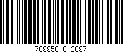 Código de barras (EAN, GTIN, SKU, ISBN): '7899581812897'