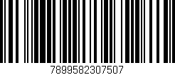 Código de barras (EAN, GTIN, SKU, ISBN): '7899582307507'