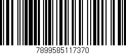 Código de barras (EAN, GTIN, SKU, ISBN): '7899585117370'