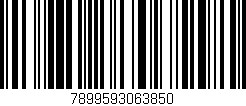 Código de barras (EAN, GTIN, SKU, ISBN): '7899593063850'