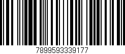 Código de barras (EAN, GTIN, SKU, ISBN): '7899593339177'