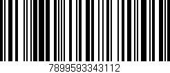 Código de barras (EAN, GTIN, SKU, ISBN): '7899593343112'