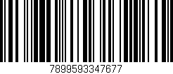 Código de barras (EAN, GTIN, SKU, ISBN): '7899593347677'