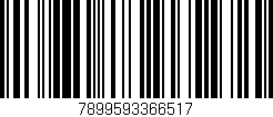 Código de barras (EAN, GTIN, SKU, ISBN): '7899593366517'