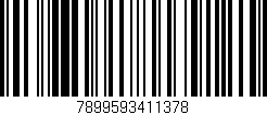 Código de barras (EAN, GTIN, SKU, ISBN): '7899593411378'