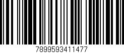 Código de barras (EAN, GTIN, SKU, ISBN): '7899593411477'