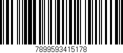 Código de barras (EAN, GTIN, SKU, ISBN): '7899593415178'