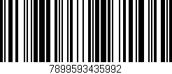 Código de barras (EAN, GTIN, SKU, ISBN): '7899593435992'