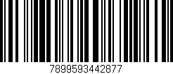 Código de barras (EAN, GTIN, SKU, ISBN): '7899593442877'