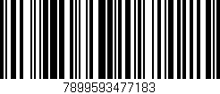 Código de barras (EAN, GTIN, SKU, ISBN): '7899593477183'