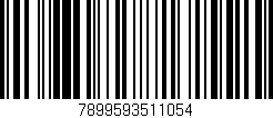 Código de barras (EAN, GTIN, SKU, ISBN): '7899593511054'
