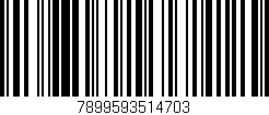 Código de barras (EAN, GTIN, SKU, ISBN): '7899593514703'